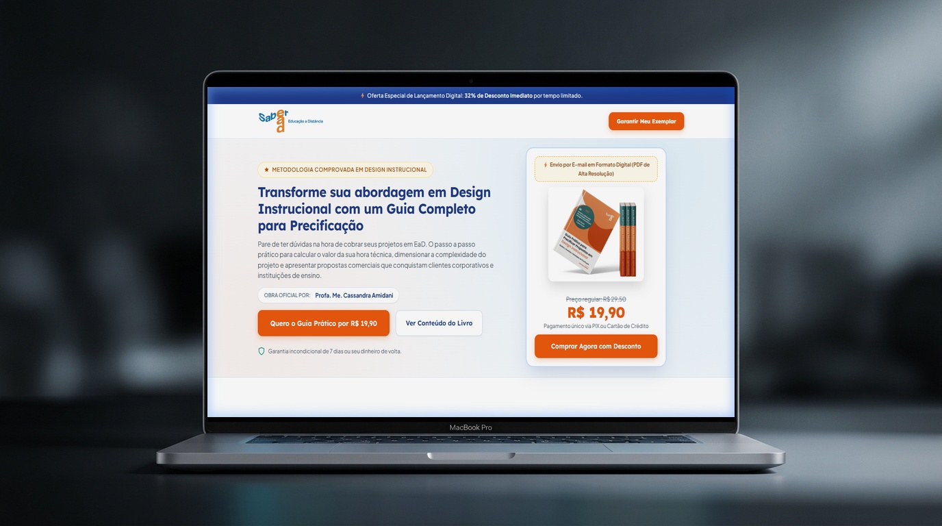 Guia Prático para Precificar Propostas em Design Instrucional - Saber EaD