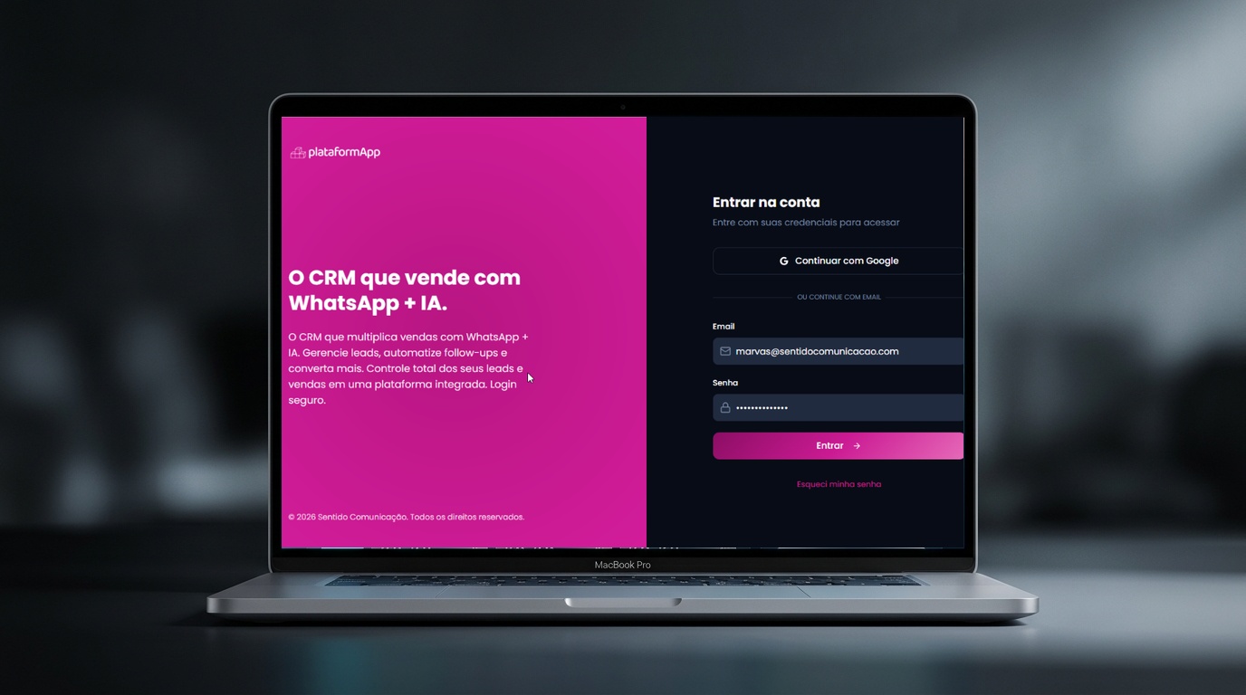PlataformApp Web Application